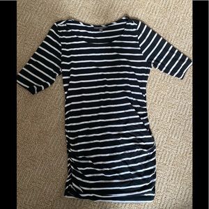 A Pea In The Pod Stripes Maternity T-shirt